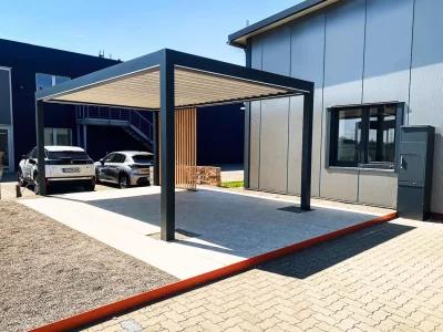 Carport Modena Aluminium - Stellplatzüberdachung RolloMax Wien