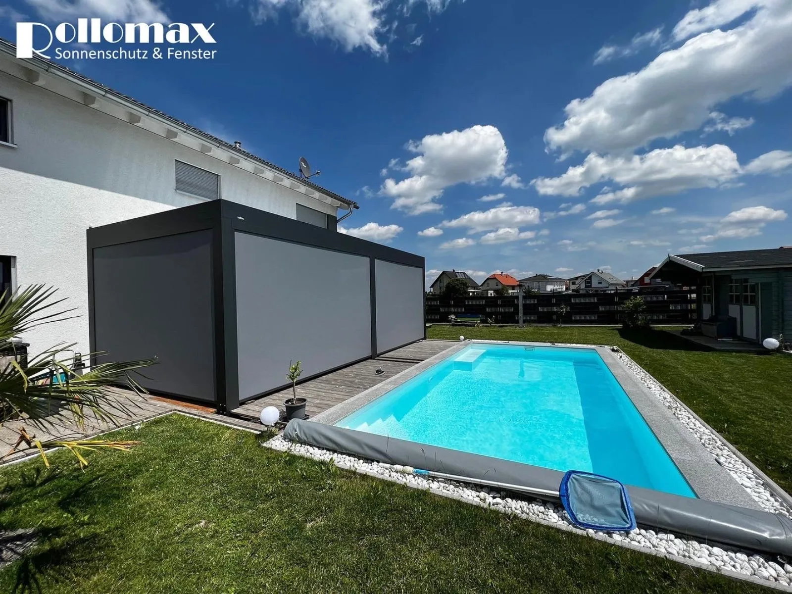 Pergola Velm Niederösterreich - Terrassenüberdachung von RolloMax